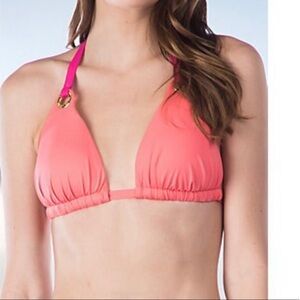NWT Lauren by Ralph Lauren Club Halter Bikini‎ Top